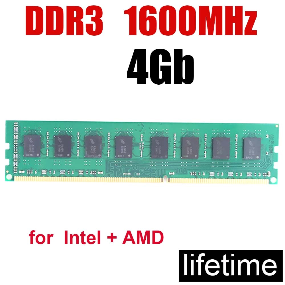 Memoria Ddr3 RAM 4 Gb ޸ 4G 4 gb 1600 1600mhz/pc-1..
